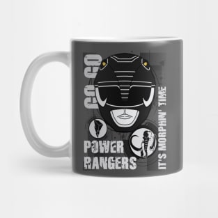 It's Morphin' Time Black Ranger, MMPR Mug